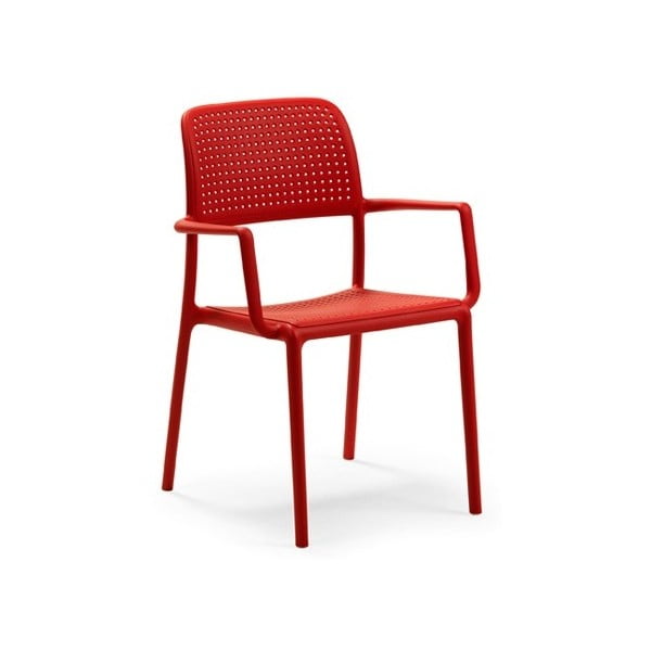 Červená zahradní židle Nardi Garden Bora