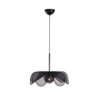 Черно висящо осветително тяло ø 63 cm Styrka – Markslöjd