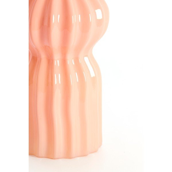 Розова стъклена ваза (височина 28 cm) Terento – Light & Living-image-3