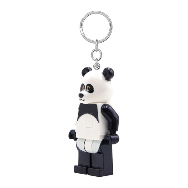 Черно-бял ключодържател с фенер Iconic Panda – LEGO®-image-3