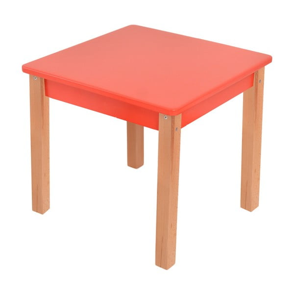 Červený dětský stolek Mobi furniture Mario