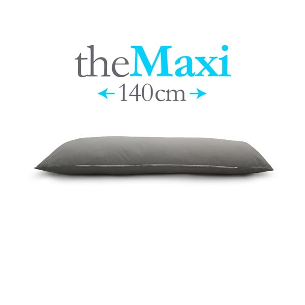 Polštář The Maxi, šedý, vhodný pro osoby do 183 cm