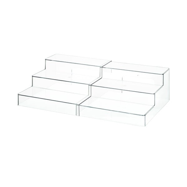 IDesign Прозрачна стойка за Home Edit, 26 x 29,2 cm - iDesign/The Home Edit-image-2