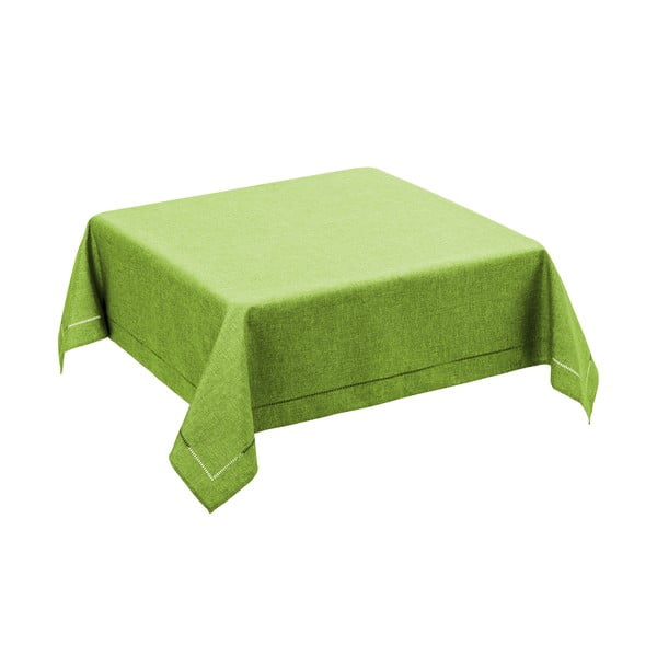 Лаймскозелена покривка за маса , 150 x 150 cm - Casa Selección