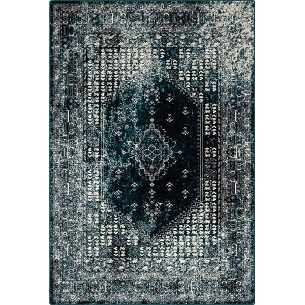 Вълнен килим в бензинов цвят 133x180 cm Eve - Agnella
