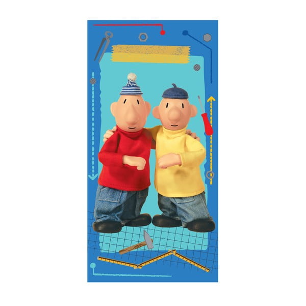 Памучна бебешка кърпа 70x140 cm Pat a Mat - Jerry Fabrics