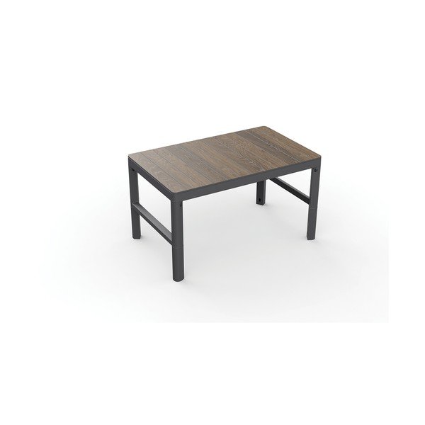 Градинска масичка за кафе от декор от орех 71,5x116 cm Lyon – Keter-image-3