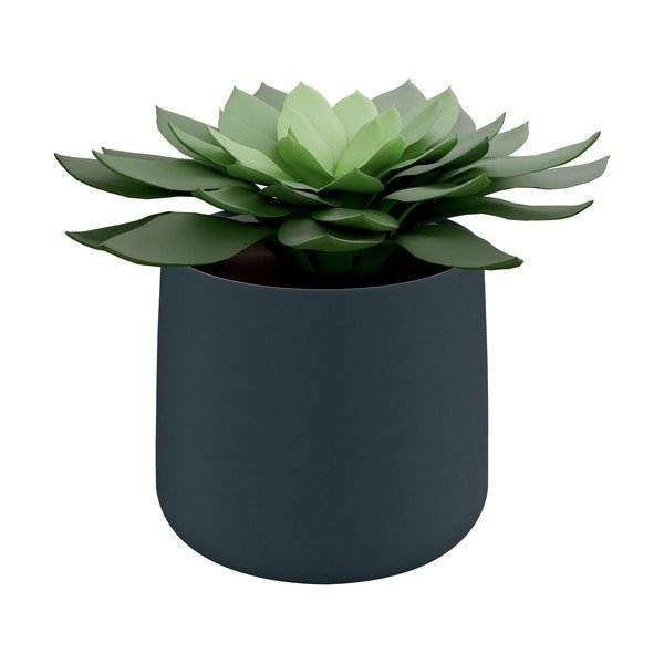 Сива керамична саксия Cosy - Leitz-image-2