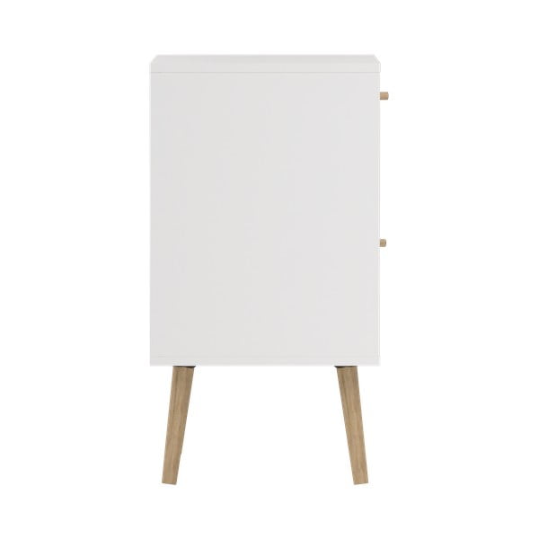Бяло нощно шкафче Bodo - Tvilum-image-3