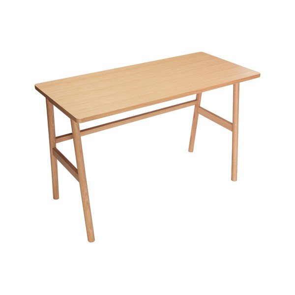 Работна маса от дъбова дървесина 50x120 cm Acorn - Hübsch-image-4