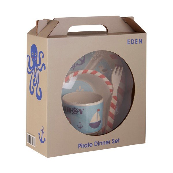 Бамбуков детски комплект за хранене 5 бр. Eden – Premier Housewares-image-3