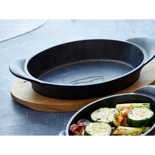 Чугунен съд за печене 15x21 cm - Holm-image-3