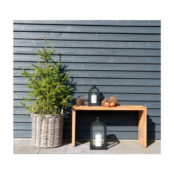 Градинска пейка от тиково дърво , 90 x 30 cm Benidorm - House Nordic-image-1