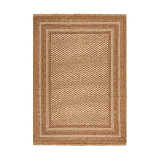 Външен килим в естествен цвят 200x290 cm Layla Border – Flair Rugs