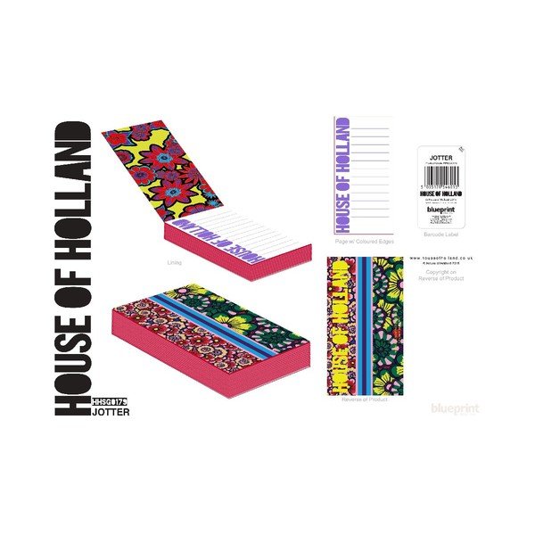 Zápisník Blueprint Collections Floral-image-1