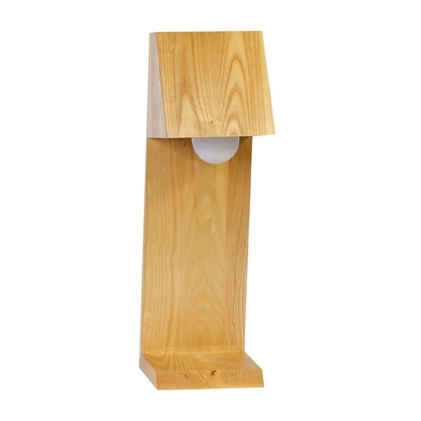 Stolní lampa CASA, dřevěná