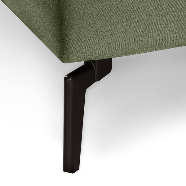 Зелен разтегателен диван кадифе ъглов диван, десен ъгъл Fira - Bonami Selection-image-4