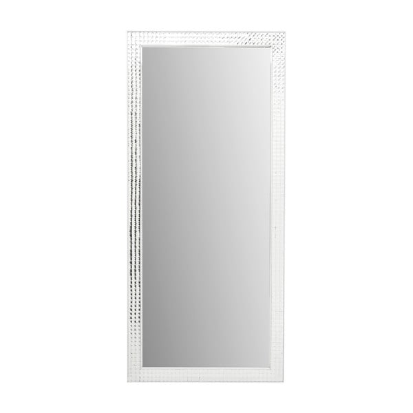 Nástěnné zrcadlo Kare Design Crystals Chrome, 180 x 80 cm