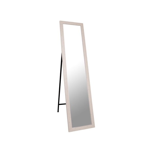 Stojací zrcadlo Standing 37x158 cm, béžový rám