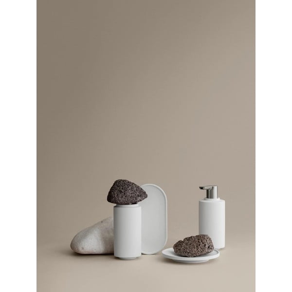 Бяла бетонна сапунерка Creto – Blomus-image-1