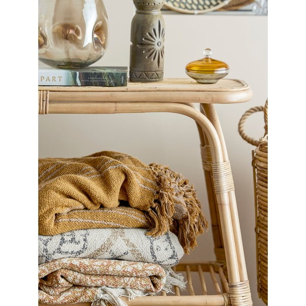 Кафява глинена ръчно изработена ваза (височина 21 cm) Gerde – Bloomingville-image-3