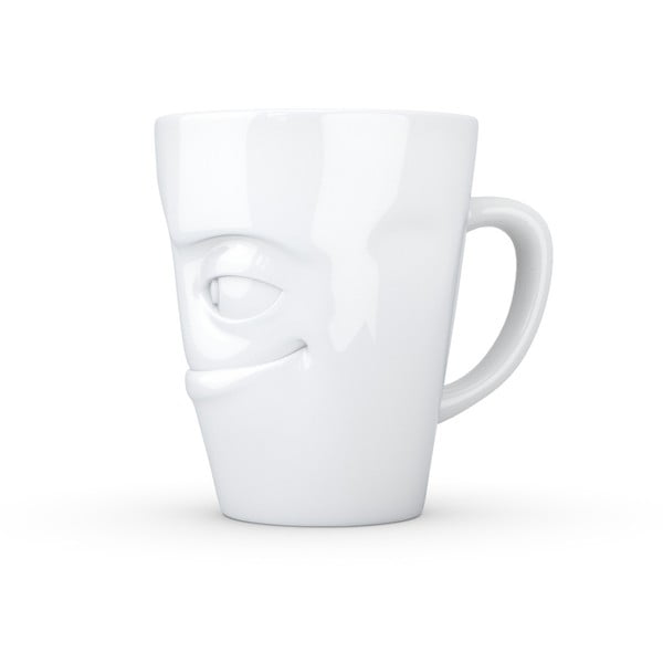 Бяла порцеланова чаша с дръжка - 58products-image-2