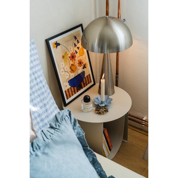 Настолна лампа в сребристо, височина 51 cm Sublime - Leitmotiv-image-3