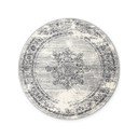 Сиво-кремав кръгъл килим ø 160 cm Gloria Lydia – Hanse Home