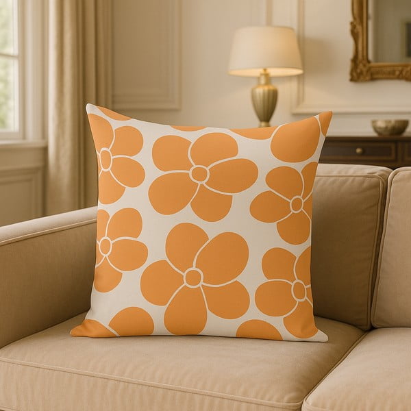 Калъфка за възглавница 43x43 cm Orange Meadow – Mila Home-image-3