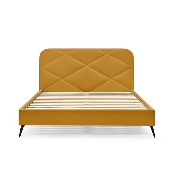 Двойно легло тапицирано с включена подматрачна рамка 160x200 cm Prune – Bobochic Paris-image-3