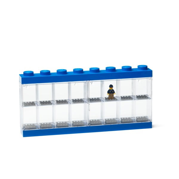 Синя колекционерска кутия за 16 минифигури - LEGO®