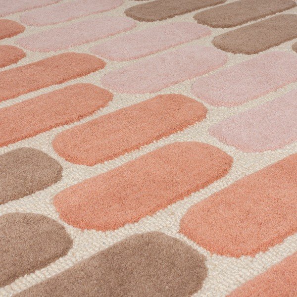 Пътека от оранжева вълна , 60 x 230 cm Fossil - Flair Rugs-image-2