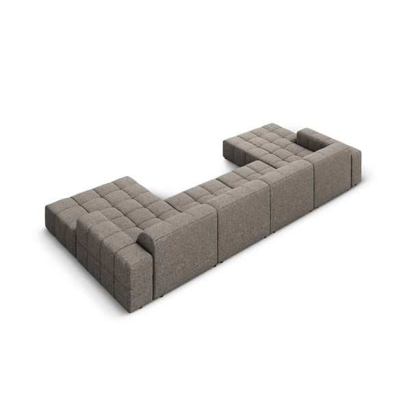 Тъмносив ъглов диван ("U" форма) Chicago – Cosmopolitan Design-image-4