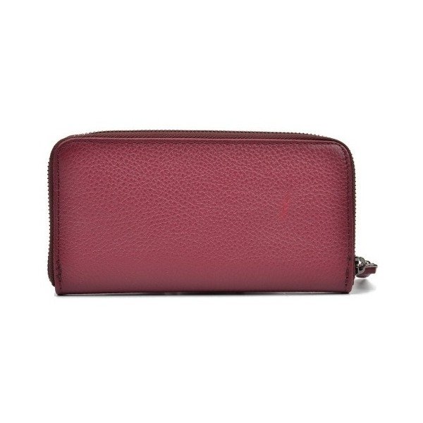 Mangotti Landallo червен кожен портфейл - Mangotti Bags-image-1