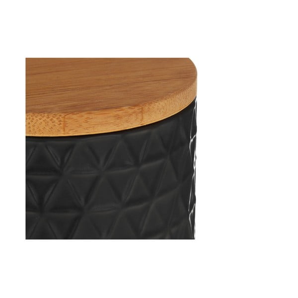 Буркан за храна от бамбук и доломит Geome  - Premier Housewares-image-4