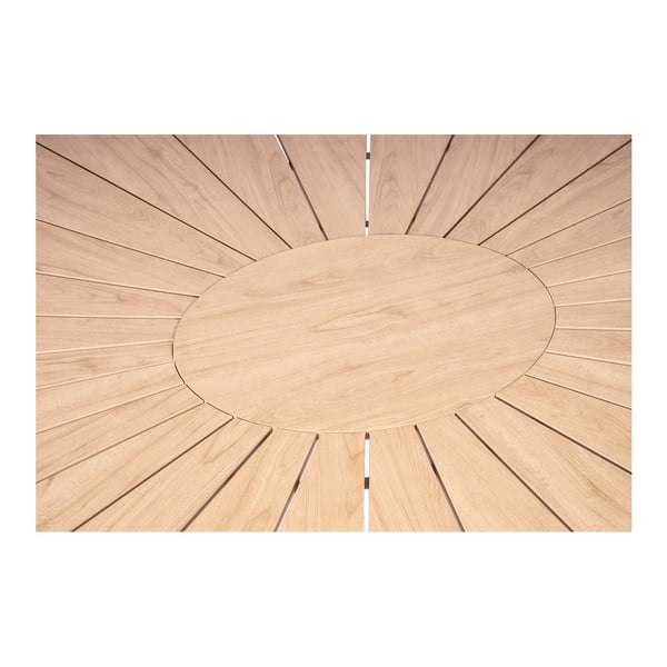 Комплект от 4 бели стола за хранене Jaanna и маса от естествен цвят Marienlist - Bonami Essentials-image-3