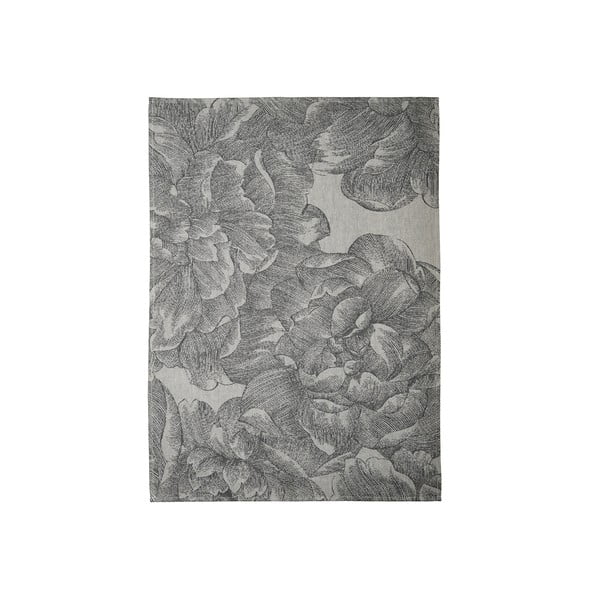 Сива памучна кухненска кърпа Rose, 50 x 70 cm Modern - Södahl