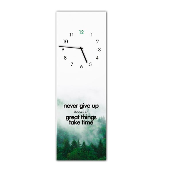 Стенни часовници Glassclock , 20 x 60 cm Great Things - Styler