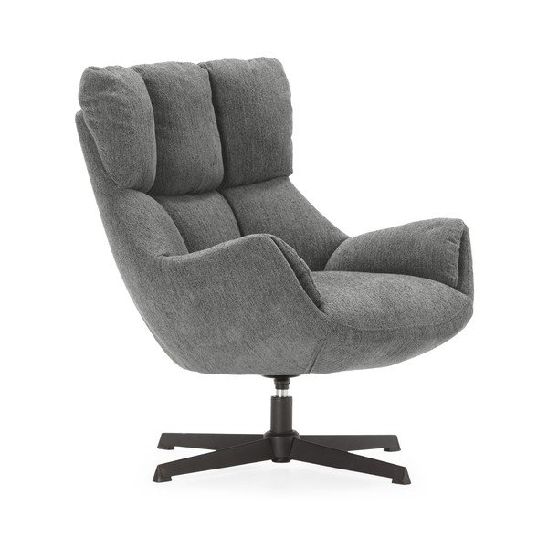 Сиво кресло Odette – Marckeric