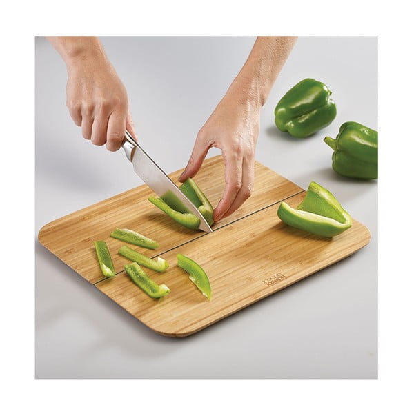 Бамбукова сгъваема дъска за рязане Бамбук, 32,5 x 27 cm Chop2Pot - Joseph Joseph-image-3