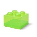 Зелена пластмасова детска кутия за съхранение 25x25x18 cm – LEGO®