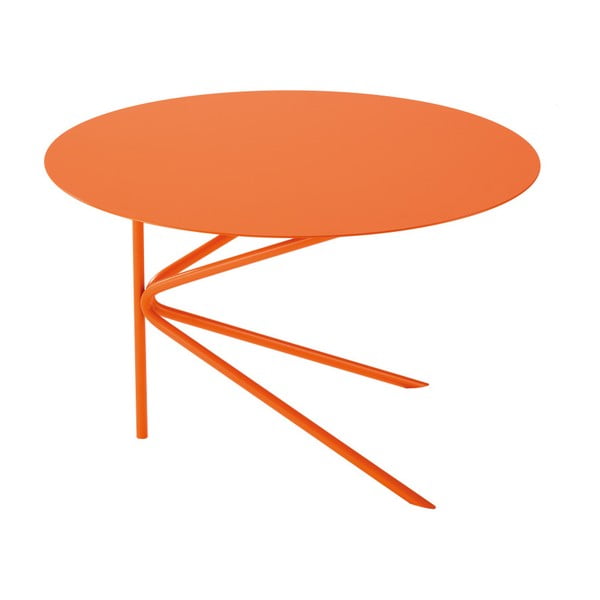 Oranžový konferenční stolek MEME Design Twin