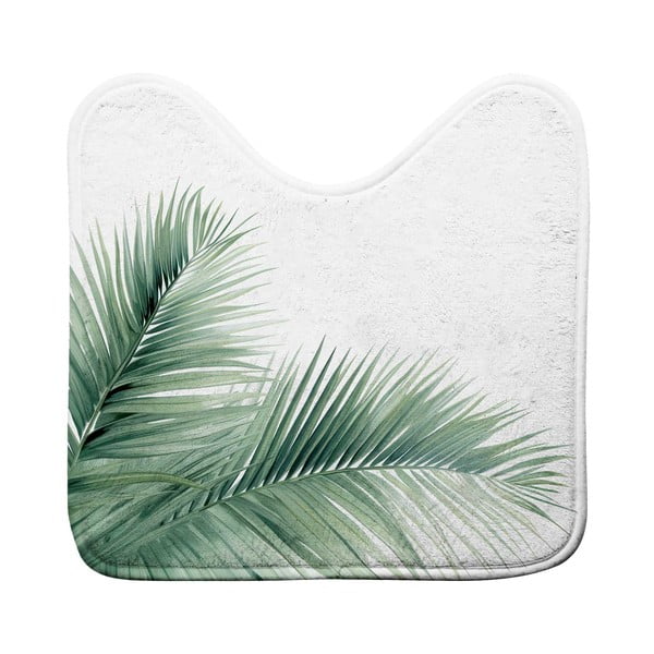 Бял/зелен килим за баня WC 45x45 cm Havane – douceur d'intérieur