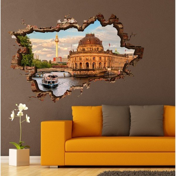 Стикер за стена Marro, 135 x 90 cm - 3D Art-image-1
