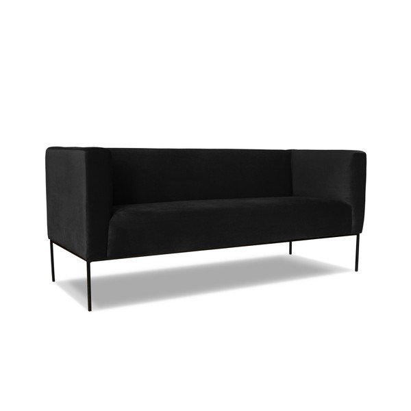 Černá trojmístná pohovka Windsor & Co. Sofas Neptune-image-1