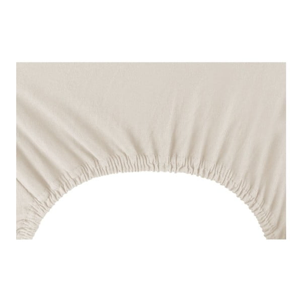 Бежов еластичен чаршаф , 140/160 x 200 cm Nephrite - DecoKing-image-3