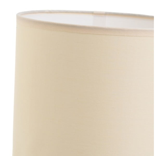 Настолна лампа в кремав и тухлен цвят с текстилен абажур (височина 39 cm) - Casa Selección-image-3