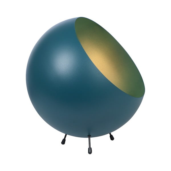 Настолна лампа в матово синьо-зелено Bell - Leitmotiv