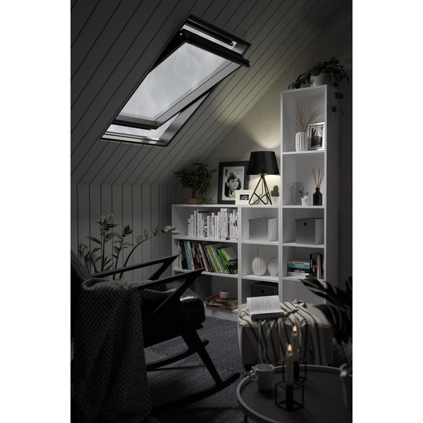 Бял шкаф за книги 41x203 cm Basic - Tvilum-image-1