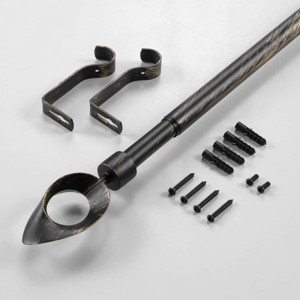 Метален разширяем прът за завеси 120 - 210 cm Ovalon – douceur d'intérieur-image-3